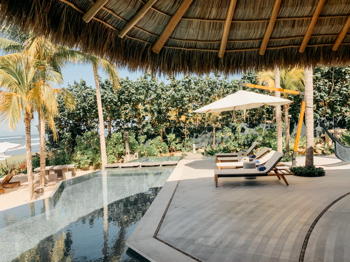 Pool in in Punta Mita, Mexico